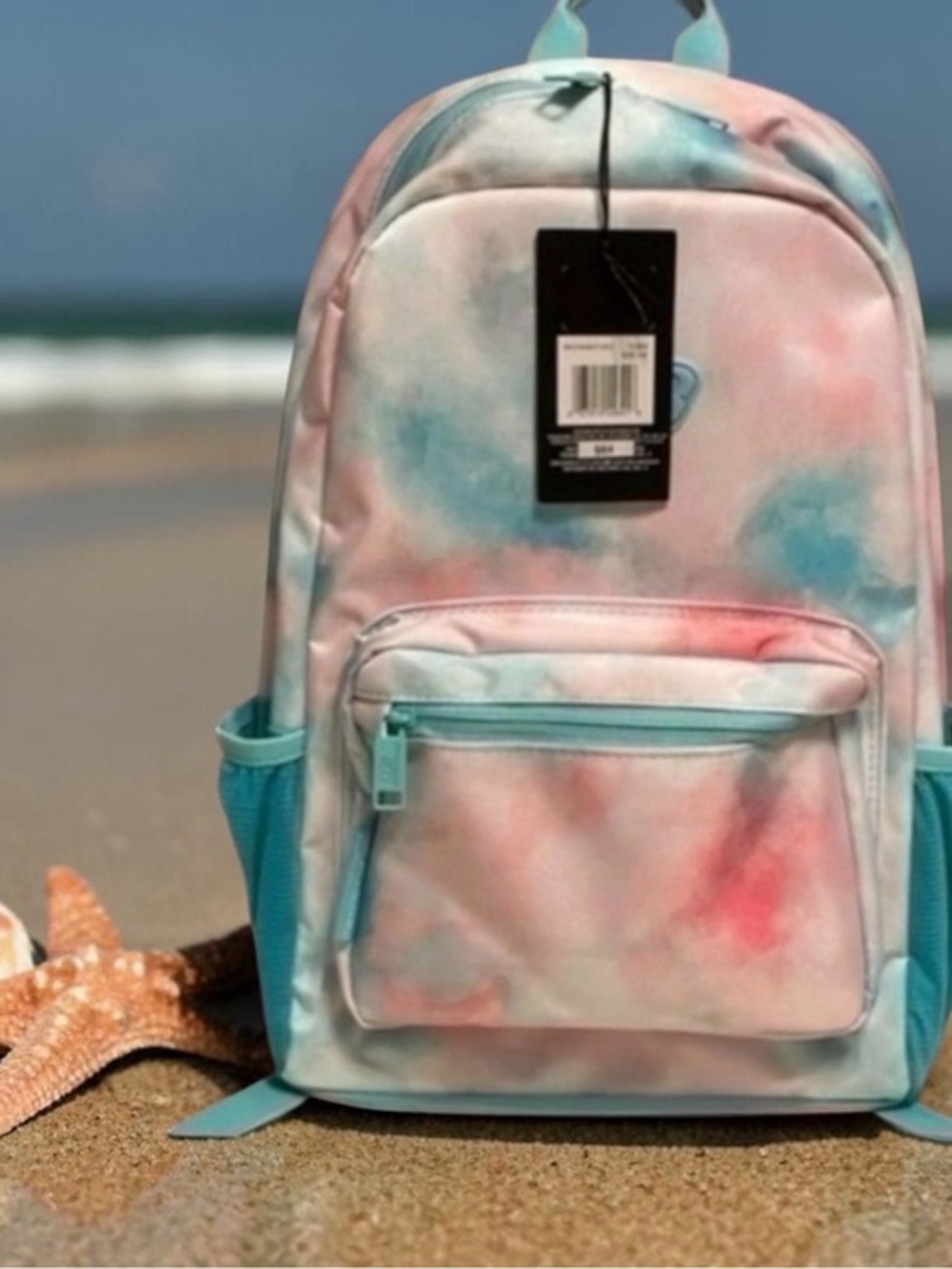 Skechers Turquoise Tye Dyed Full Size Backpack